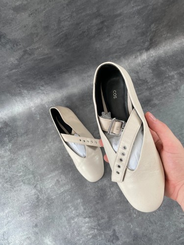 Ballerines cos blanches - ballerines,