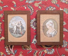 AQUARELLE ROMANTIQUE PORTRAIT