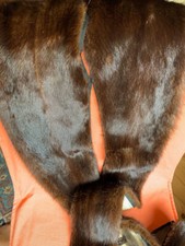 Col de vison véritable Marina