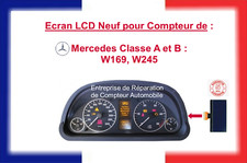 ECRAN LCD compteur odb Mercedes CLASS A et B W169 W245