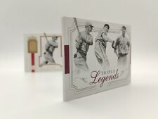 2019 National Treasures Triple Legends /25 - Game-Used Relics - Tri-Fold Booklet