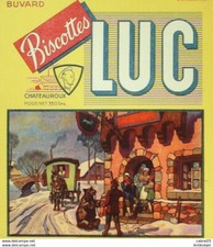 Buvard LUC Biscotte