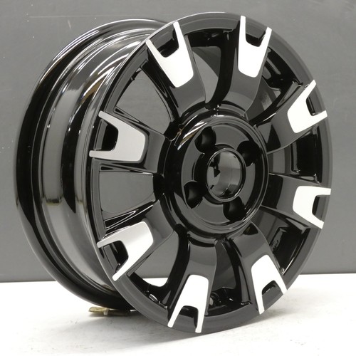 Jante alliage noir diamant - noir,