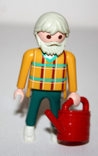 PLAYMOBIL 4281 HOMME GRAND PERE ARROSOIR VERANDA JARDIN
