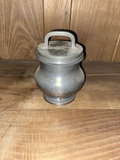 pot à bouillon en étain véritable