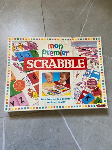Mon premier scrabble jeu - premier,