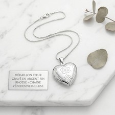 Collier médaillon - collier,
