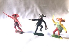 Reamsa : Lot figurines farwest, Mexicains bandits