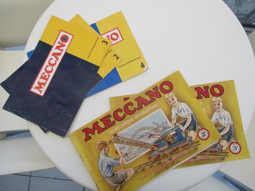 Meccano 5 manuels - meccano.,