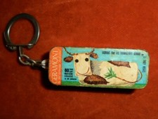 Porte-clés Fromage Géramont à la crème fraiche LE THOLY 88 Vache qui sourit 
