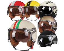 VINTAGE 3/4 MOTORCYCLE HELMET, italia, vintage, VESPA, scooter, 3/4