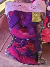 Patin à roulettes pour fille 6 To 10 Ans Avec Knee End Elbow Casque