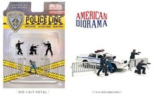 Police Line Figure Set of 6