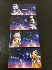 Lot 4 Pass Tickets Disneyland Paris 30 Ans ( Déjà Utilisé) 