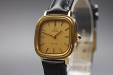 Vintage 1970s Omega De Ville Gold Dial Manual Wind Cal.625 Ref.511.0471 NearMint