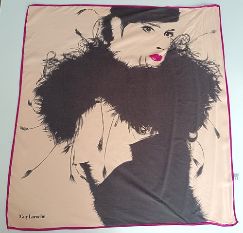 Foulard guy laroche vintage - vintage, en