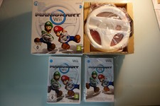 Coffret Mario Kart Wii avec volant / Nintendo Wii / Complet / VF