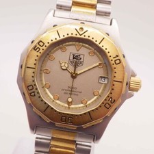 Montre Tag Heuer 3000 Professional 934.213 Quartz Date Very Good Japan F/S