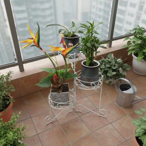 étagère fleurs pliable - Étagère, en