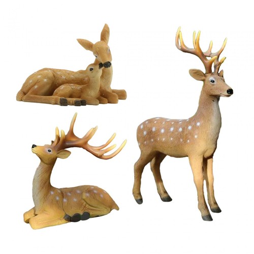 Sculpture cerf résine - en,