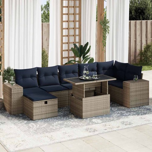 Salon jardin avec coussins - de,