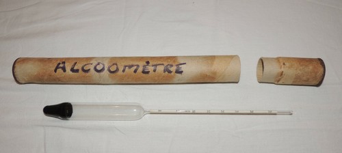 Alcoomètre très - 0, à