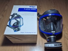 Masque à gaz complet Dräger X-plore 6300 avec filtre Scott Pro2000 – Très peu...