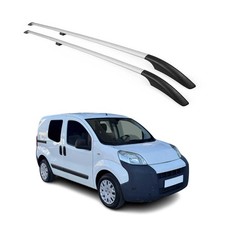 Barres de toit longitudinales pour Citroen Nemo 2008-2016 Aluminium Noir