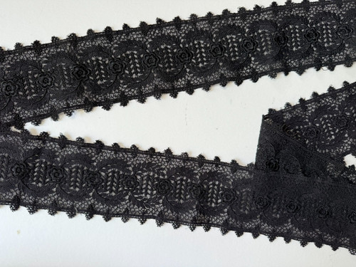 Dentelle ancienne bordure - bordure, en