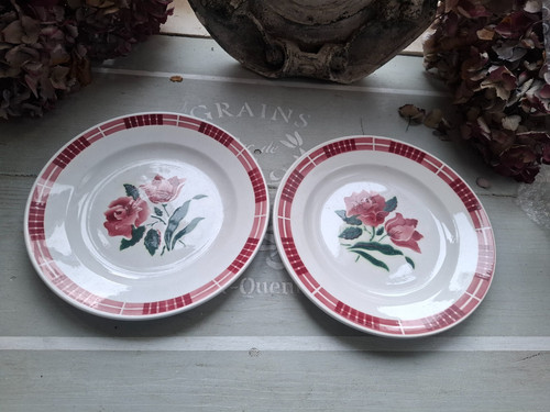 Assiettes sarreguemines - 2,
