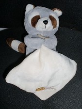 doudou peluche raton laveur