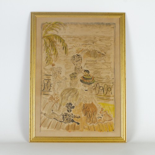 Lithographie ancienne - lithographie, de