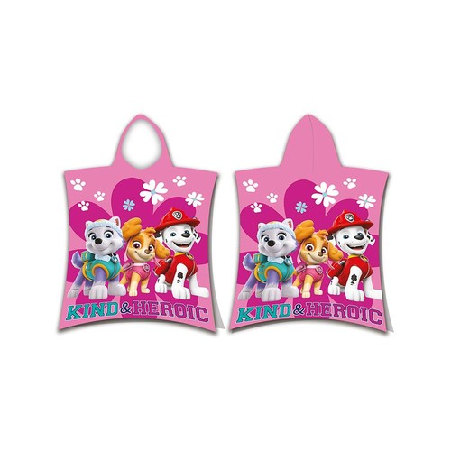 Poncho bain capuche - de,
