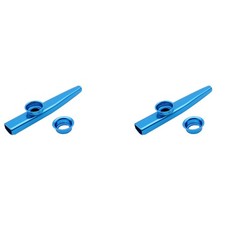 2 Pièces  Flute en Alliage D'Aluminium Metal ûr10 Pieces Cadeaux Flute2078