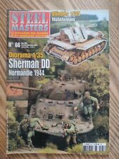 SteelMasters numéro 66, diorama 1/35 Sherman DD, modélisme ww2, ww1, tamiya 