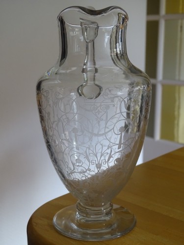 Baccarat ancien broc pichet - broc,