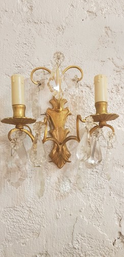 Applique verre cristal et - applique, en