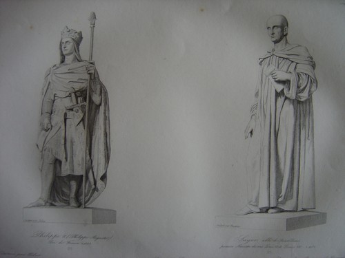 Grande gravure statues - gravure,