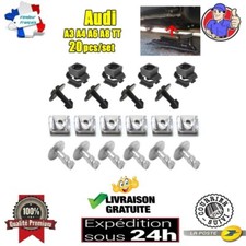 20 Pcs Fixation Cache Vis sous Moteur Couvercle Clips  pour Audi A3-A4-A6-A8-TT