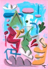 Art contemporain peinture