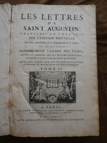 Lettres saint augustin - de,