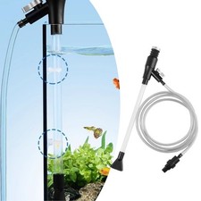 Réservoir à Poissons pour Gravier Sable Siphon Aspirateur Aquarium Outil de Ch