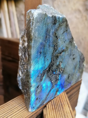 Labradorite semi polie 531 - labradorite, semi-polie