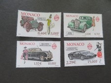 MONACO CARS /OLDTIMERS 2001 SERIE** faciale 5,29 € /Dy175