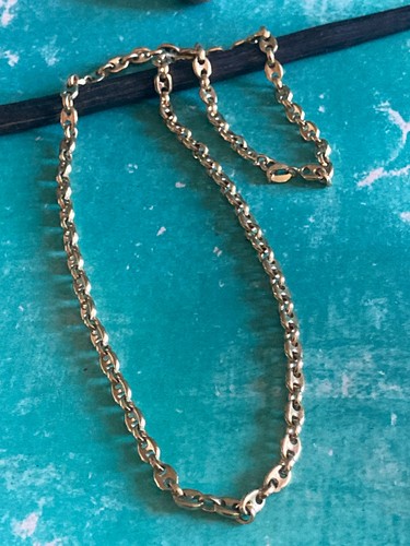 Collier chaine grains - collier, de
