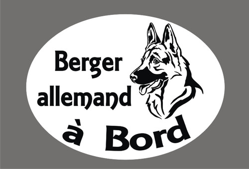 Sticker berger allemand - *,