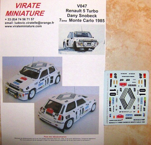 V047 renault turbo tdc - v047,