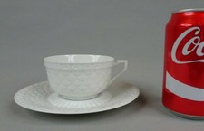 Antique Fine French Charles Field Haviland White Porcelain Tea Cup 6 AVAIL.