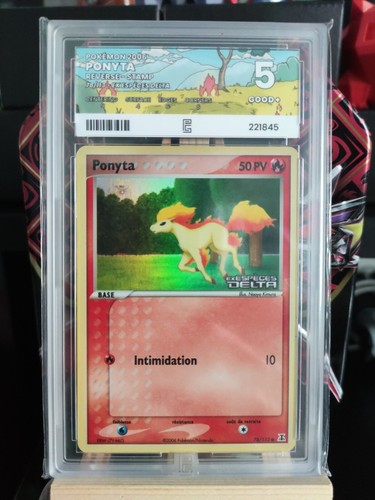 Carte pokemon ponyta - pokemon, reverse