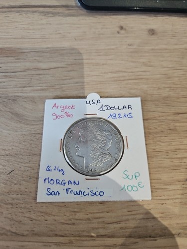 Monnaie dollar argent 1921 - argent, 1921.s